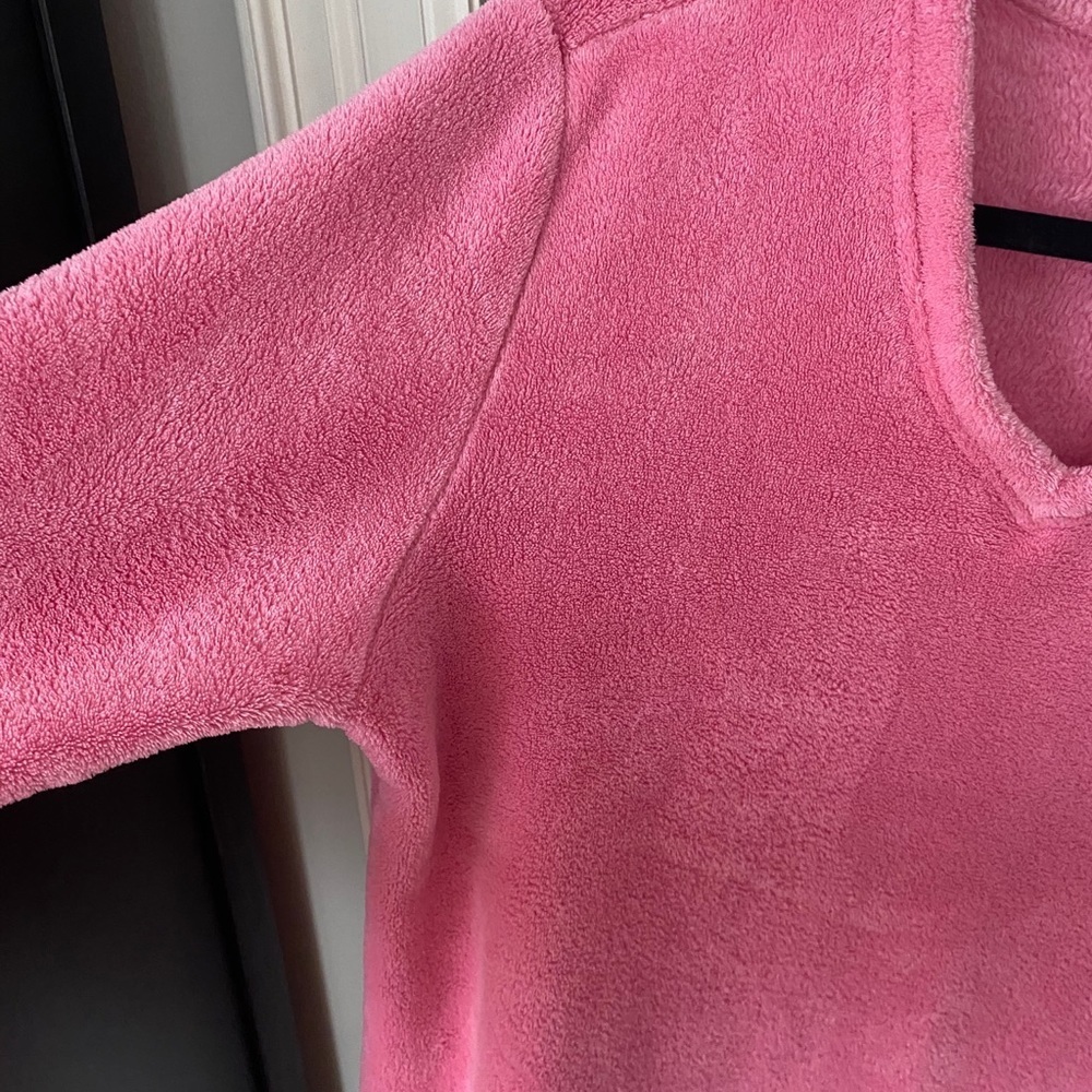 Fuzzy Rene Rofe Pink Pajama Top - Picture 5 of 5